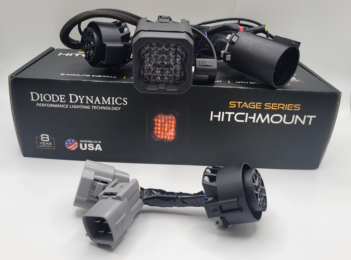 Hitch Light and Trailer Plug Conversion Kit for Mid 2000s Toyota 4x4s (GX470, FJ, 4th Gen 4Runner, 1st Gen Tundra & Sequoia)