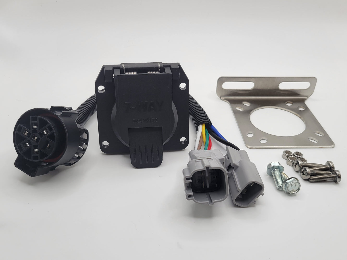 Hitch Light and Trailer Plug Conversion Kit for Mid 2000s Toyota 4x4s (GX470, 4th Gen 4Runner, 1st Gen Tundra & Sequoia)