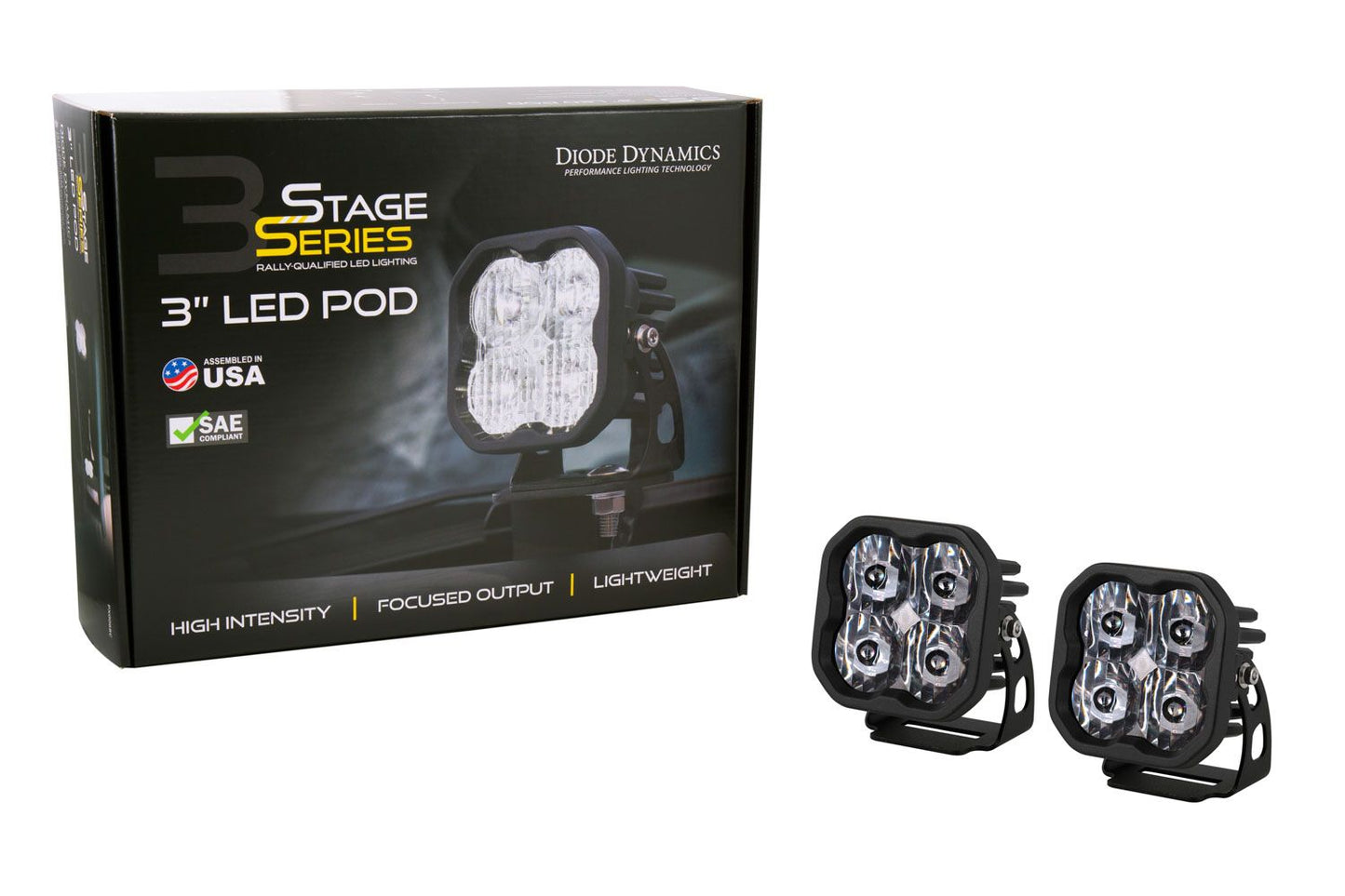 SS3 *WHITE* LED Pod, Diode Dynamics