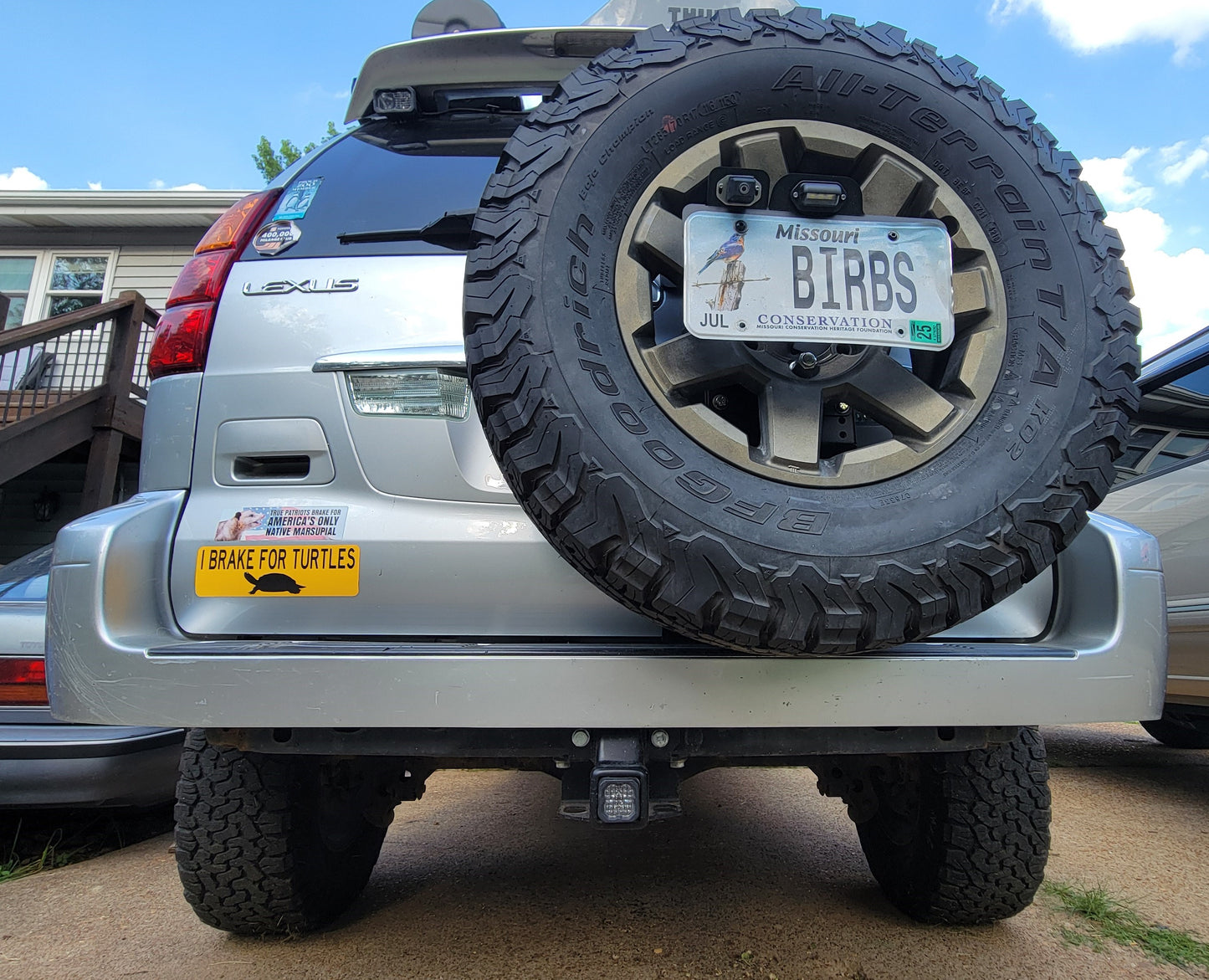Hitch Light and Trailer Plug Conversion Kit for Mid 2000s Toyota 4x4s (GX470, 4th Gen 4Runner, 1st Gen Tundra & Sequoia)